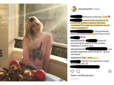 Le mamme indignate contro Elena Santarelli: «Vai in tv e trascuri tuo figlio malato» article-post