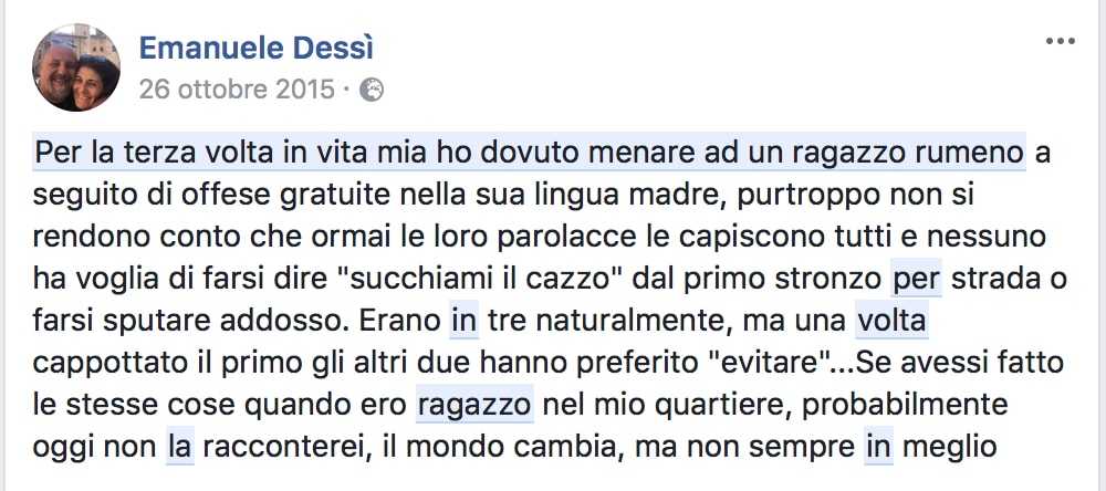 Il controverso candidato M5S che ha ballato con Spada e ha picchiato i rumeni article-post