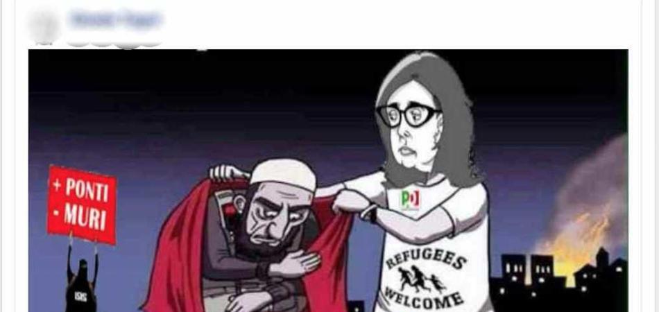 Facebook censura vignetta
