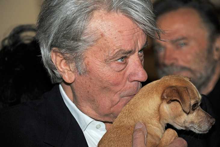 «Il mio cane morirà con me», animalisti infuriati contro Alain Delon article-post
