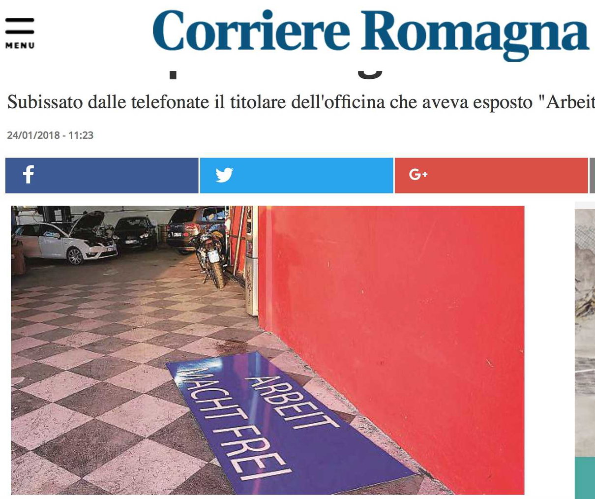 L’ignorante del giorno: «Non ho studiato, non conoscevo il senso di Arbeit macht frei» article-post