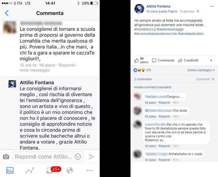 Il cantante insultato perché si chiama Attilio Fontana article-post