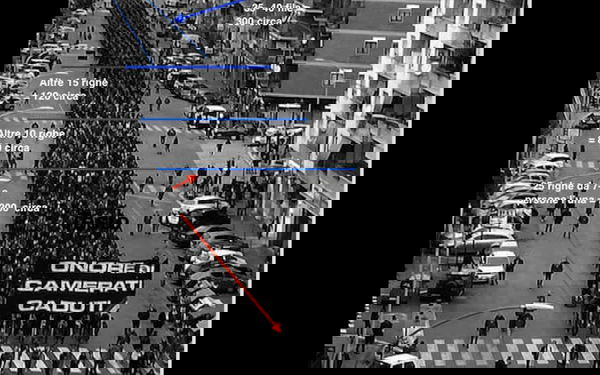 Corteo neofascista in via Acca Larentia: ecco cosa c’è che non quadra