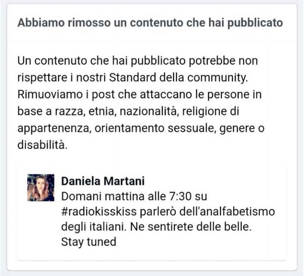 Daniela Martani e la gogna sul web. «Io minacciata e insultata. Facebook non fa nulla»