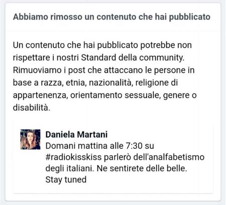 Daniela Martani e la gogna sul web. «Io minacciata e insultata. Facebook non fa nulla» article-post
