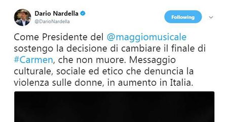 Nardella bersagliato di sfottò perché approva la Carmen con finale modificato article-post