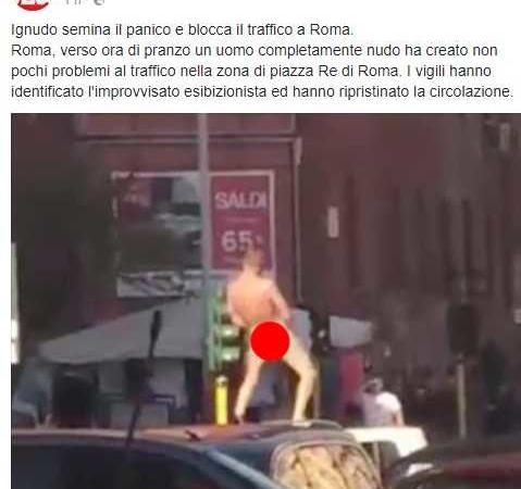 uomo nudo re di roma