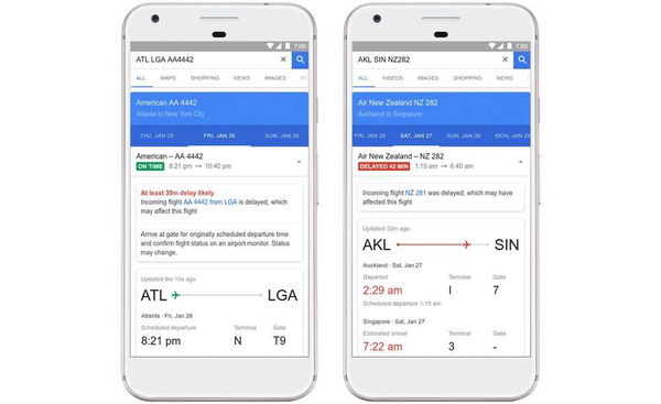Google Flights può prevedere il ritardo del vostro volo