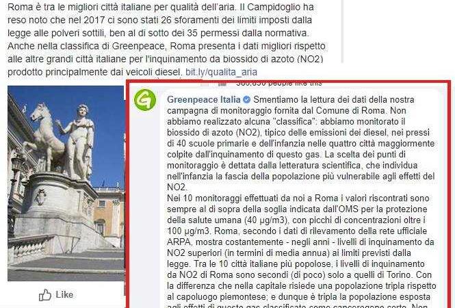 greenpeace roma capitale