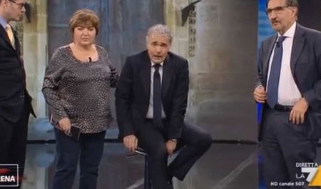 Il malore in diretta di Giletti, il conduttore interrompe la puntata | VIDEO article-post