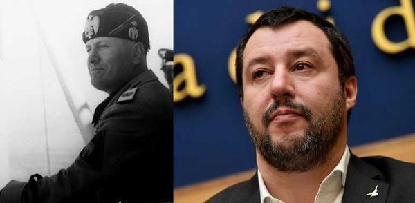 Matteo Salvini ripete la bufala delle pensioni introdotte da Benito Mussolini