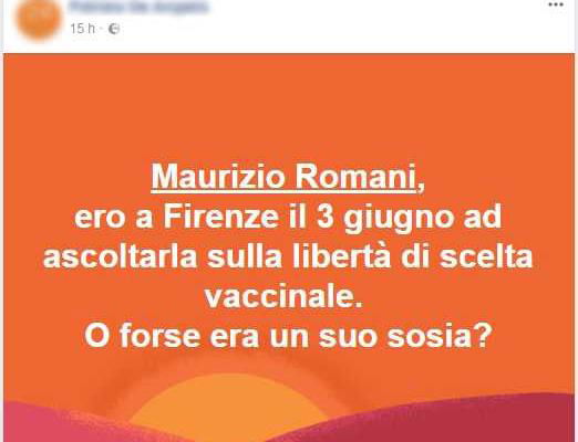 senatore free vax