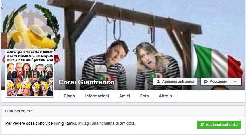 Gianfranco Corsi, come è stato individuato l’autore del violento post contro la Boldrini (e perché questa cosa non è servita a nulla) article-post
