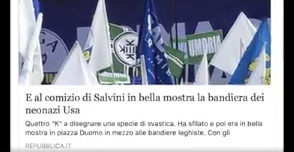 La bufala dei neonazisti USA al comizio di Salvini: ecco cos’è davvero il Kekistan | VIDEO article-post