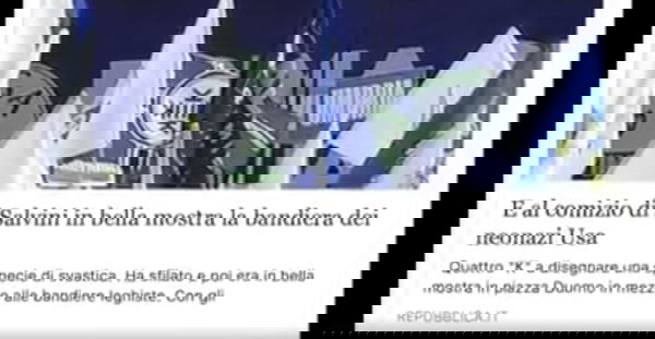La bufala dei neonazisti USA al comizio di Salvini: ecco cos’è davvero il Kekistan | VIDEO
