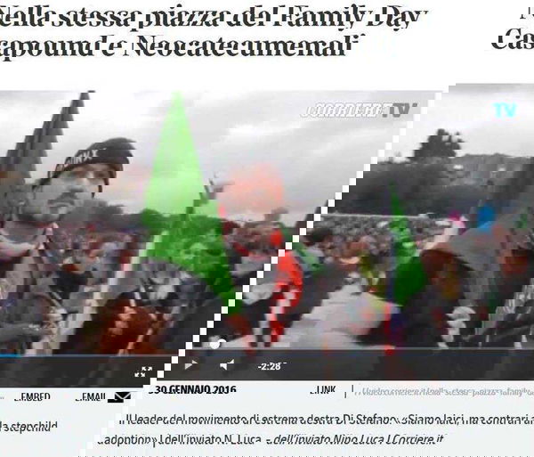 Luca Traini al Family Day: in questa foto sembra proprio lui