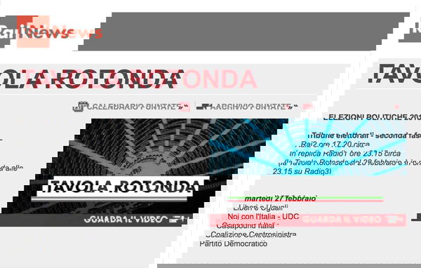 Liberi e Uguali rinuncia alla tribuna elettorale Rai perché c’è CasaPound