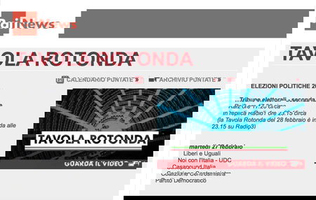 Liberi e Uguali rinuncia alla tribuna elettorale Rai perché c’è CasaPound article-post