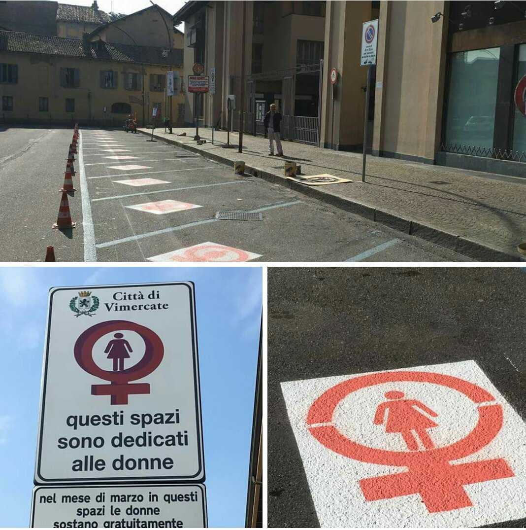 L’iniziativa dei parcheggi rosa del sindaco di Vimercate fa arrabbiare le donne article-post
