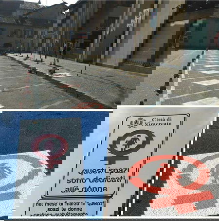 L’iniziativa dei parcheggi rosa del sindaco di Vimercate fa arrabbiare le donne article-post