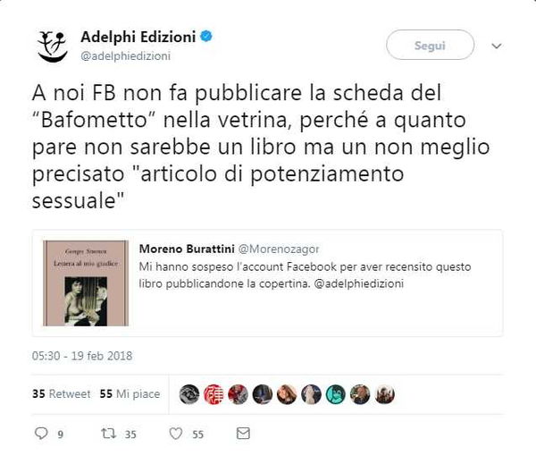 Facebook e le copertine dei libri censurate