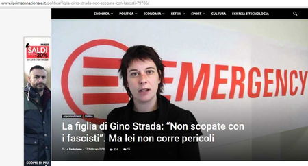 Cecilia Strada presa in giro da CasaPound perché è troppo brutta per far sesso coi fascisti article-post