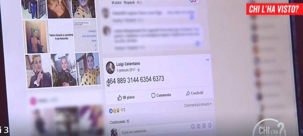 Il pubblico di Chi l’ha Visto aiuta Federica Sciarelli sul caso di Giggino Wi-Fi