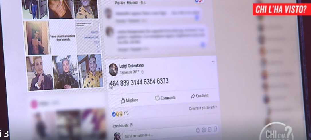 Il pubblico di Chi l’ha Visto aiuta Federica Sciarelli sul caso di Giggino Wi-Fi article-post