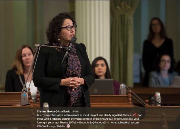 Cristina Garcia, la leader del MeeToo accusata di molestie sessuali