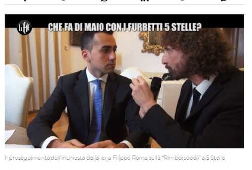 Filippo Roma continua a ricevere minacce di morte dopo il servizio sui rimborsi falsi del M5S article-post