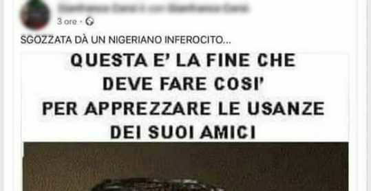 Foto della Boldrini decapitata, individuato l’autore: è un 58enne di Cosenza article-post