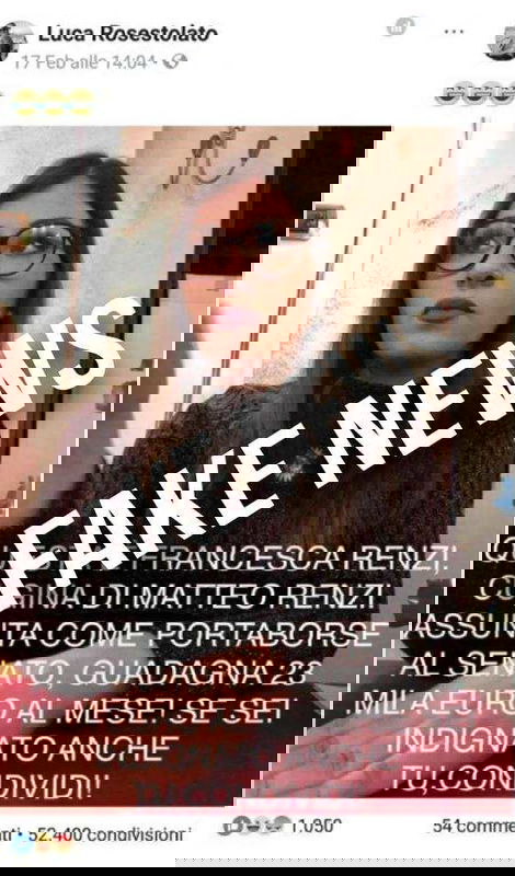 La vera storia della cugina di Matteo Renzi (e no, non è come l’ha raccontata lui)