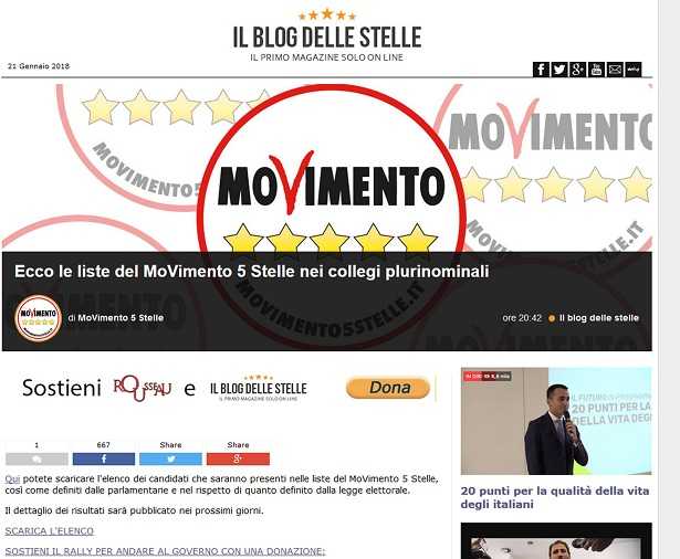 M5S, la candidata (capolista) al Senato con appena 57 voti article-post