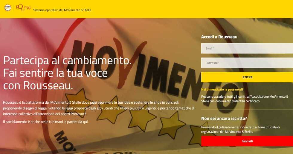 Il sistema Rousseau sarà riprogettato per garantire maggiore sicurezza agli attivisti M5S article-post
