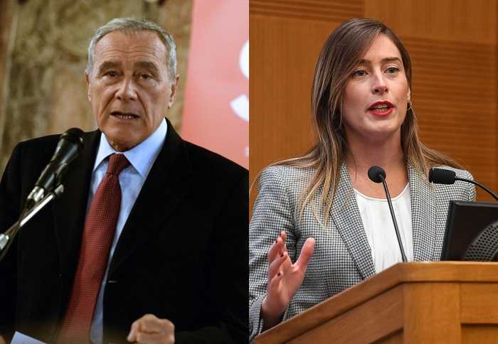 «Boschi in fiamme»: Pietro Grasso scherza sulla ex ministra, poi le chiede scusa article-post