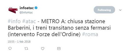 Roma, militare si suicida nei bagni della metro. Chiusa la stazione Barberini article-post