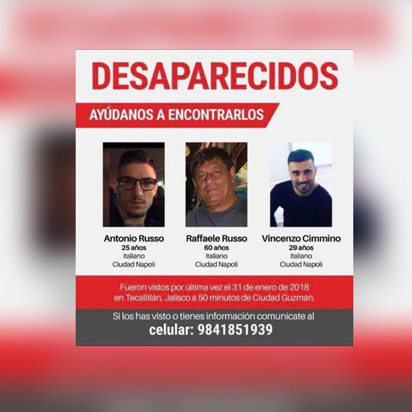I tre italiani scomparsi in Messico sono stati venduti da 4 poliziotti