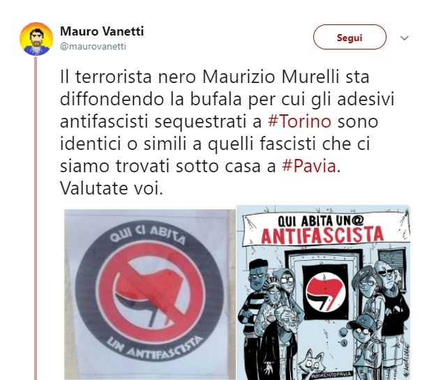 Adesivi antifascisti