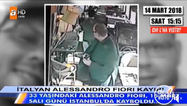 Ritrovato il cadavere di Alessandro Fiori in Turchia