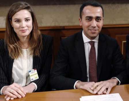 Alessia D’Alessandro accompagna Luigi Di Maio alla Camera dei Deputati, anche se non è stata eletta