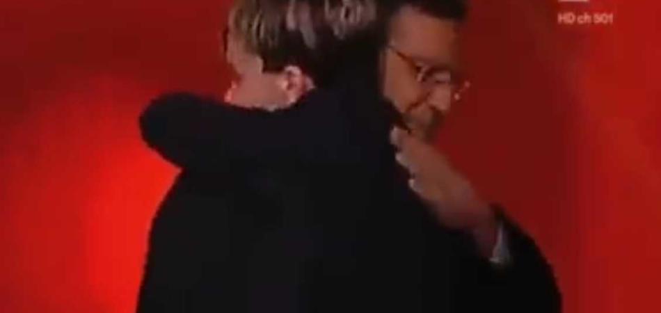fabrizio frizzi commosso