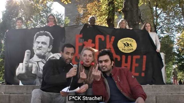 Heinz-Christian Strache, fare il dito medio al leader FPÖ è legale in Austria