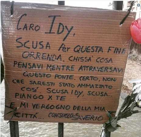 Il cartello dei fiorentini per Idy Diene