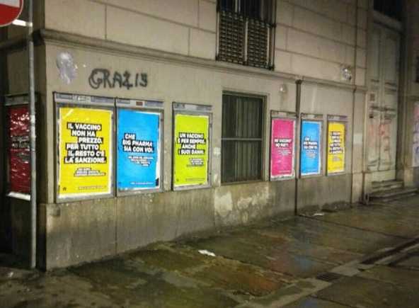 I no vax e i finti manifesti del Comune affissi a scuola: «No vaccino, no party» article-post