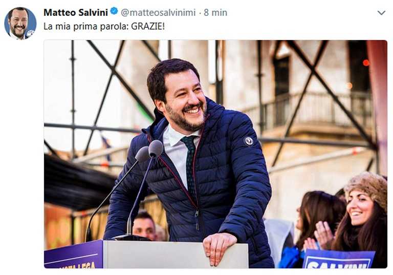 Matteo Salvini, l’incredibile successo della Lega alle elezioni politiche article-post