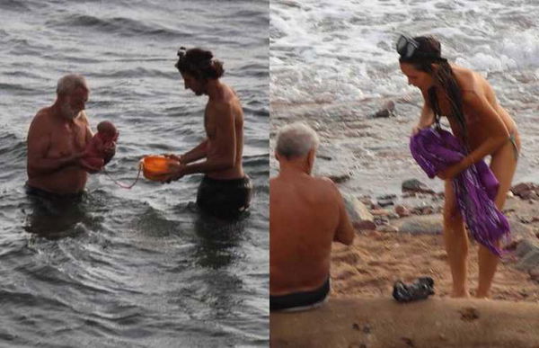 La turista partorisce nel Mar Rosso, le foto diventano virali