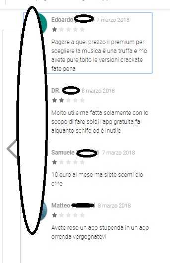 I meravigliosi commenti contro Spotify che impedisce la versione craccata su Premium