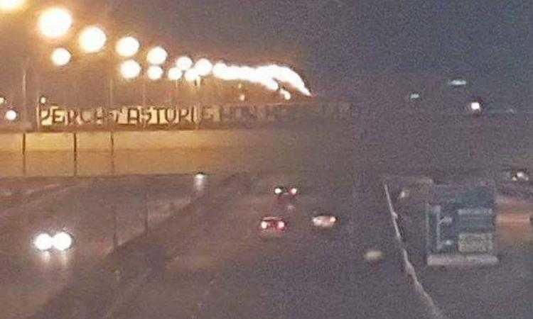 striscione Astori