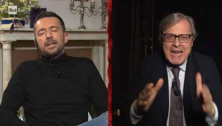 Vittorio Sgarbi attacca Andrea Scanzi dopo la rissa a Cartabianca article-post