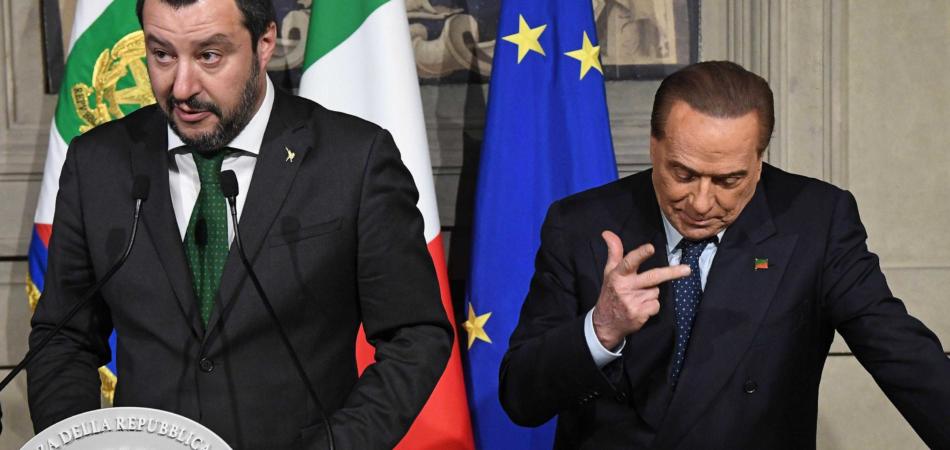 Berlusconi-Salvini litigio Juve a consultazioni